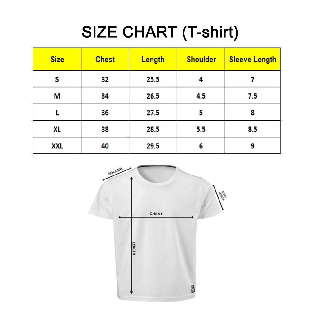 Generic Men's PC Cotton Corona Survivor Printed T Shirt (Color: White, Thread Count: 180GSM)